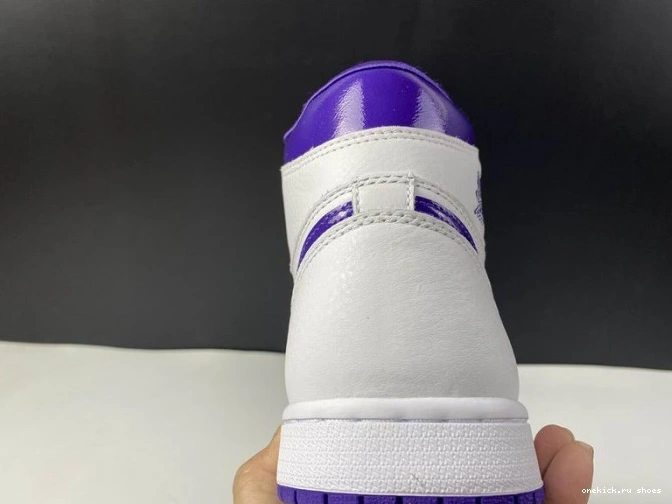 Rep HIGH RETRO CD0461-151 JORDAN AIR COURT 1 PURPLE 0809
